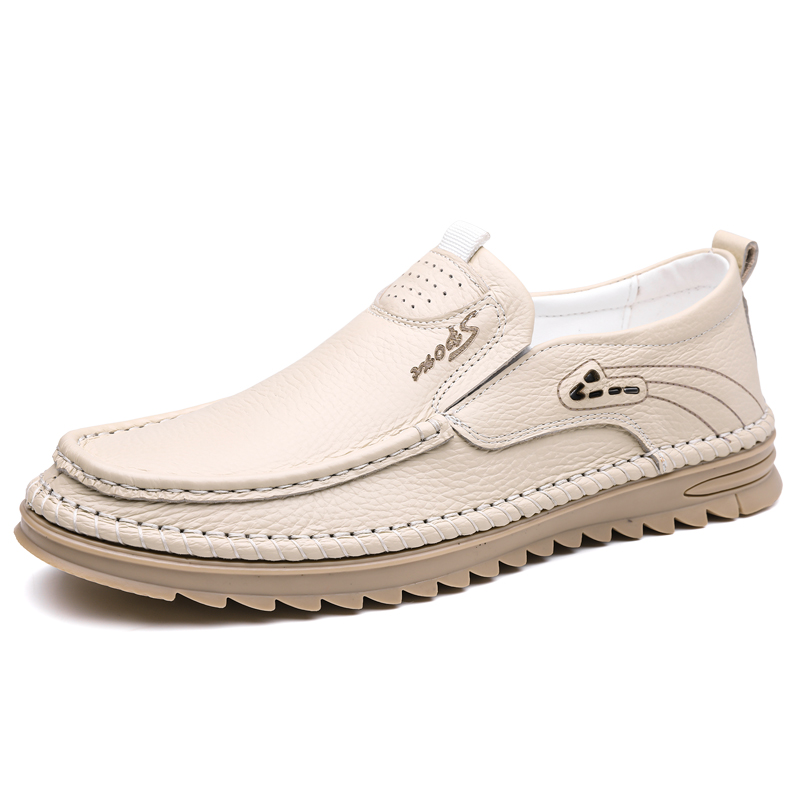 Men Formal Wear With Sneakers - Sapatos de Couro Genuíno de Primeira