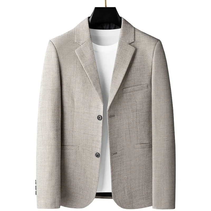 Men Formal Wear Summer - Jaqueta fina de blazers formal masculina,