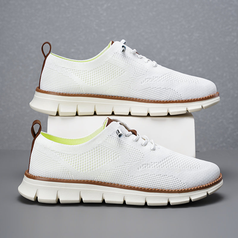 Men Formal Wear With Sneakers - Sapatos Casuais Masculinos Breeze, Oxfords Estilosos,