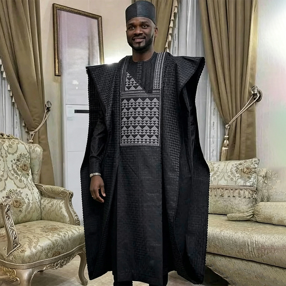 Men'S Formal Wear South Africa - Traje Tradicional Sul-Africano Formal Bazin Riche