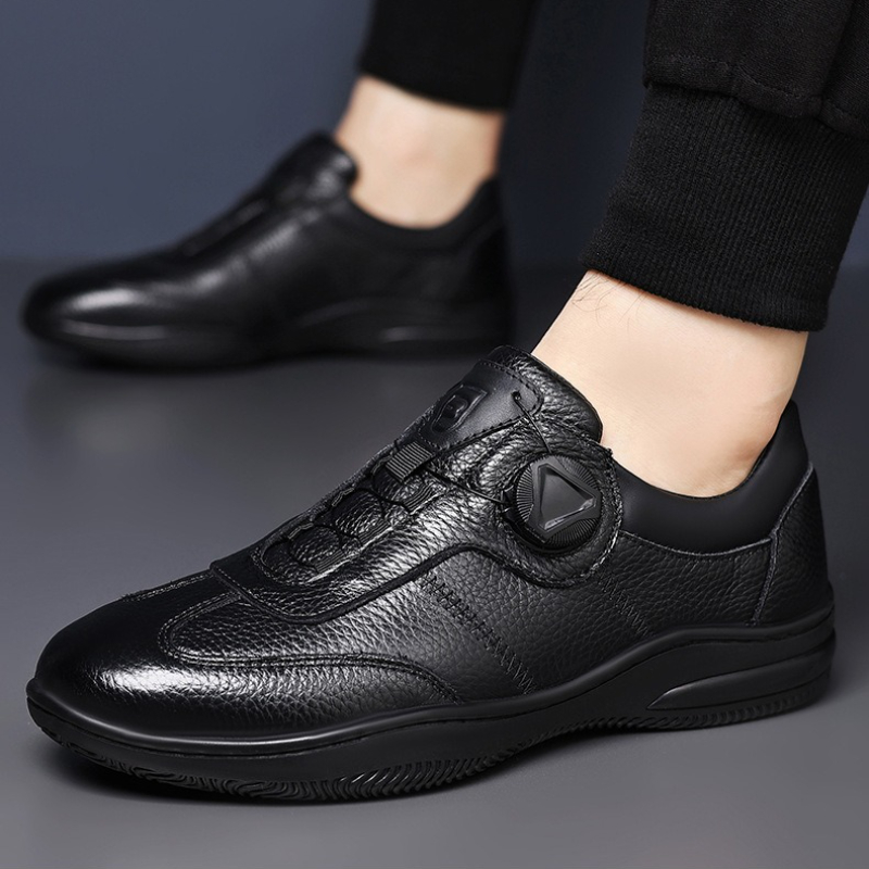 Men Formal Wear With Sneakers - Sapatos de couro da moda masculino