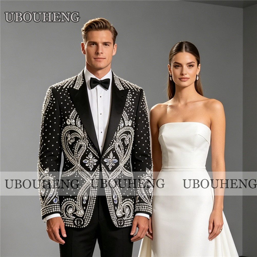 Men'S Formal Dinner Wear - Terno de Casamento Requintado para Homem,