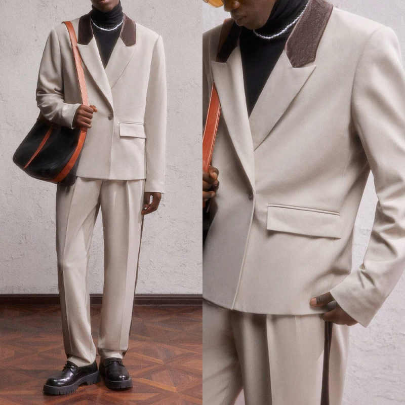 Men'S Style Formal Wear - Terno Masculino Simples de 2 Peças: