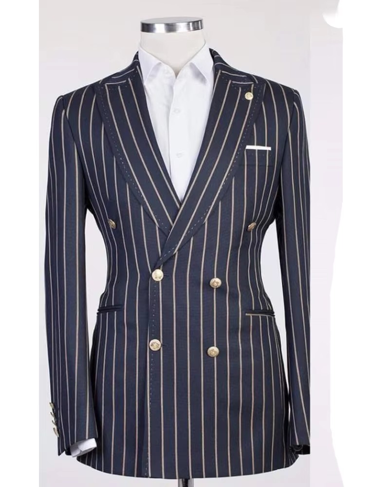 Novos Smokings de Noivo com La - Wool Suit Jacket avaliação e preço