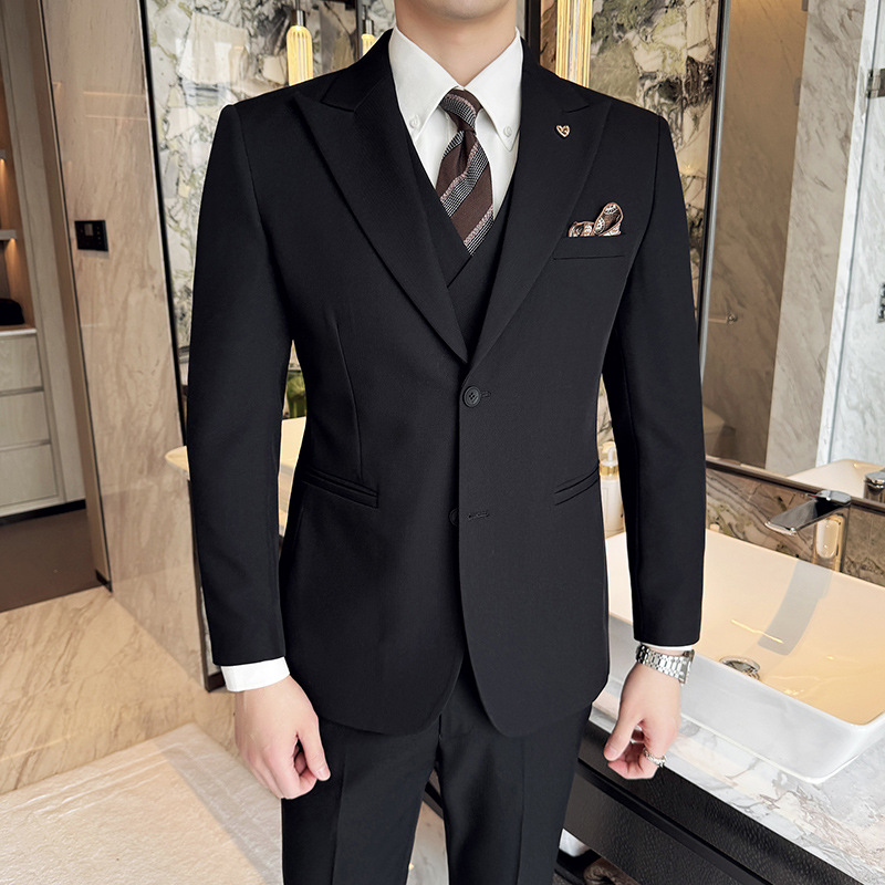 Ternos Masculinos Brancos de 3 - Men'S Formal Dinner Wear avaliação e preço