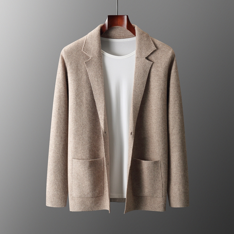 100% lã merino terno masculino - Wool Suit Jacket avaliação e preço