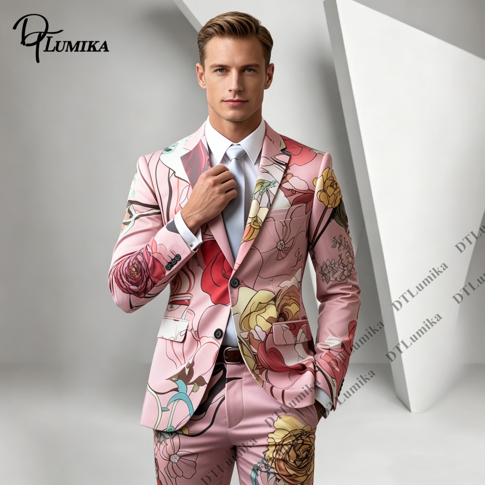 Conjunto de Terno Masculino DT - Men Formal Wear Photoshoot avaliação e preço