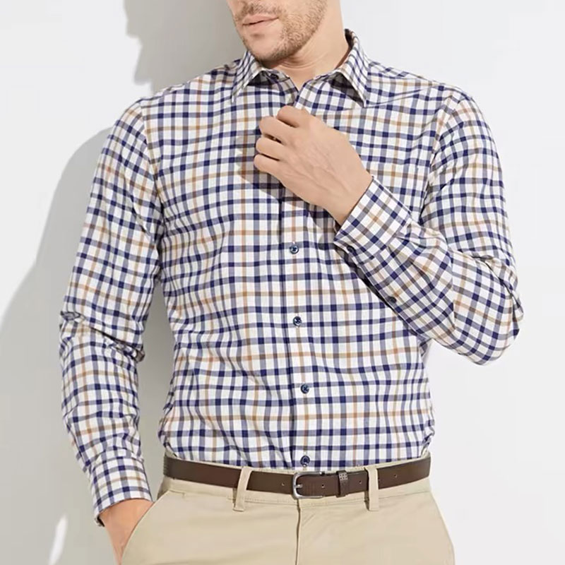 Camisa de manga longa masculin - Men Formal Wear Summer avaliação e preço