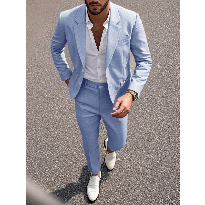 Conjunto de Terno e Calças par - Men'S Formal Dinner Wear avaliação e preço