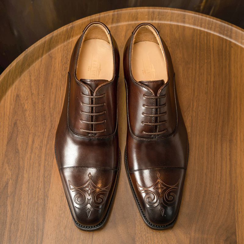 Sapatos masculinos com três ju - Men'S Style Formal Wear avaliação e preço