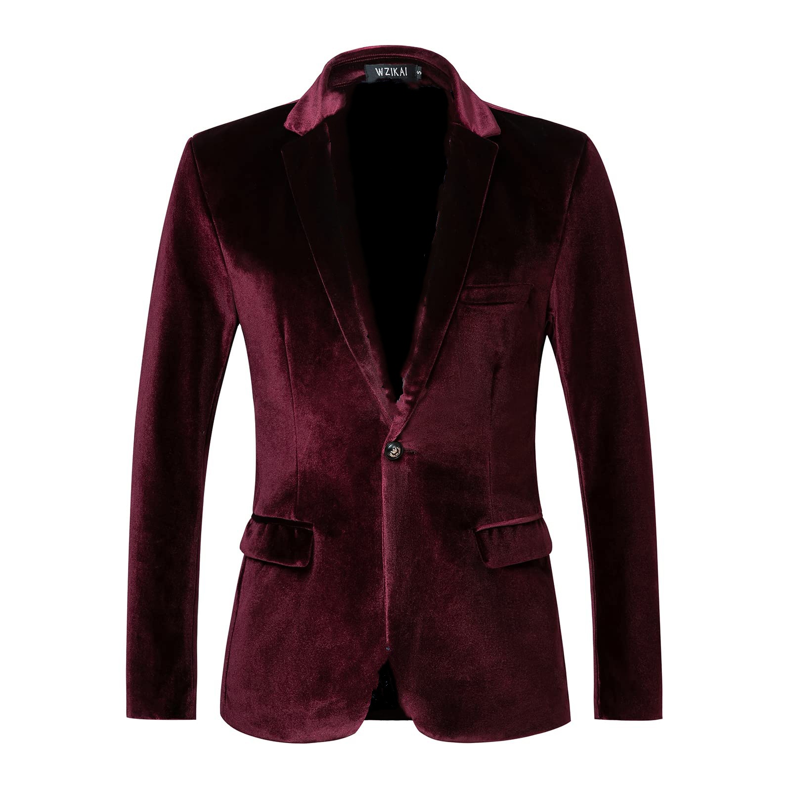 Blazer Slim Fit de Veludo Masc - Men'S Style Formal Wear avaliação e preço