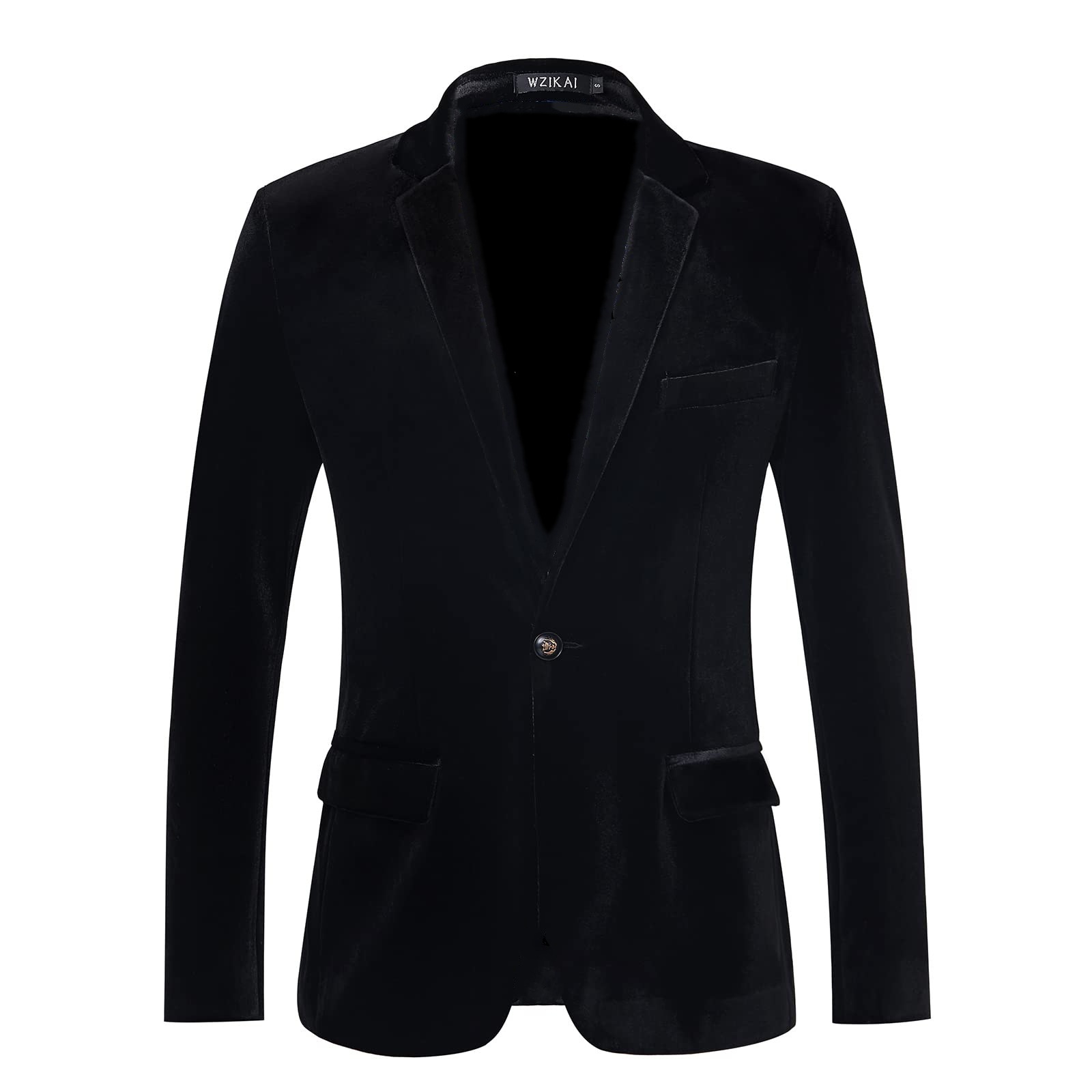 Blazer Slim Fit de Veludo Masc - Men'S Style Formal Wear avaliação e preço