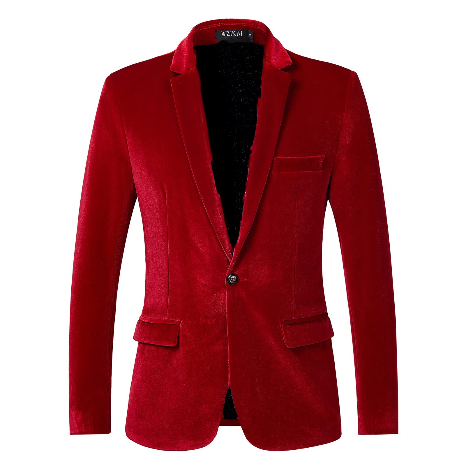 Blazer Slim Fit de Veludo Masc - Men'S Style Formal Wear avaliação e preço