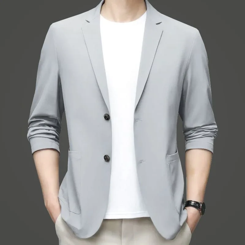 Blazers masculinos finos de ne - Men Formal Wear Summer avaliação e preço