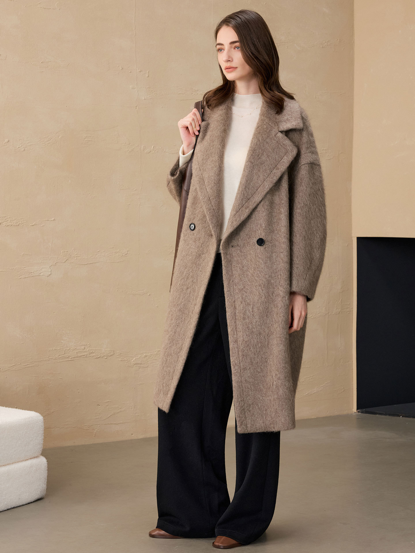 Blazer Feminino Allingentle de - Wool Suit Jacket avaliação e preço