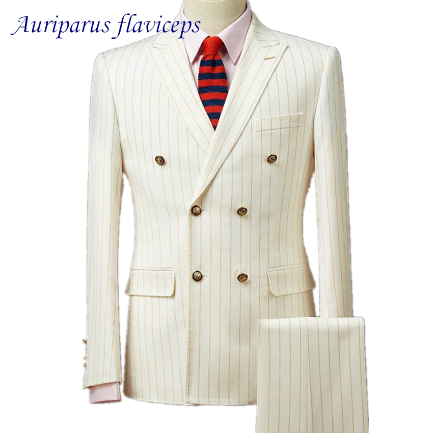 Auriparus flaviceps ouro listr - Wool Suit Jacket avaliação e preço