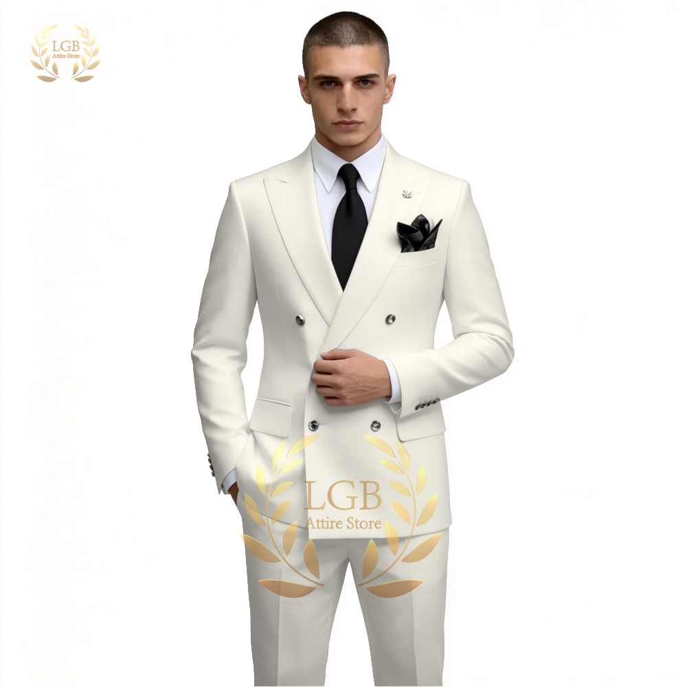 Terno Masculino Branco de Abot - Men'S Formal Dinner Wear avaliação e preço