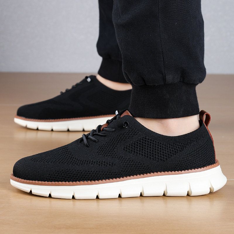 Sapatos Casuais Masculinos Bre - Men Formal Wear With Sneakers avaliação e preço