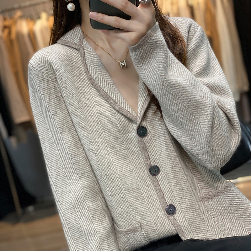 Outono inverno feminino puro c - Wool Suit Jacket avaliação e preço