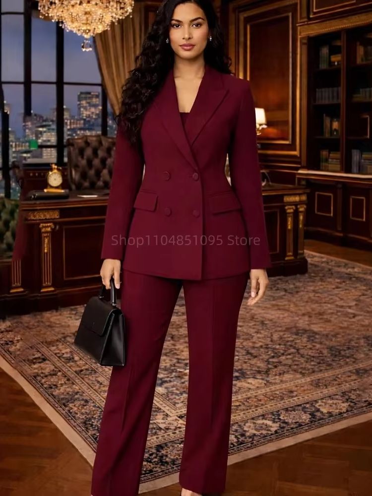 Conjuntos de Moda Elegantes em - Wool Suit Jacket avaliação e preço