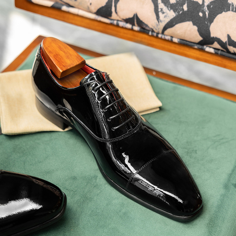 Sapatos de Couro Oxford Estilo - Men'S Style Formal Wear avaliação e preço
