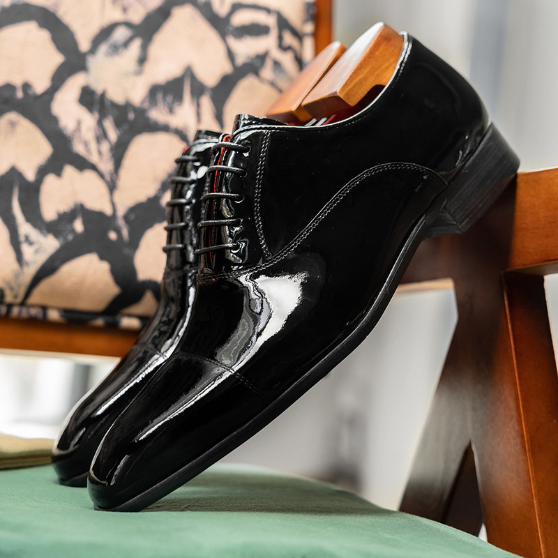 Sapatos de Couro Oxford Estilo - Men'S Style Formal Wear avaliação e preço