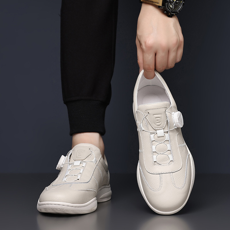 Sapatos de couro da moda mascu - Men Formal Wear With Sneakers avaliação e preço