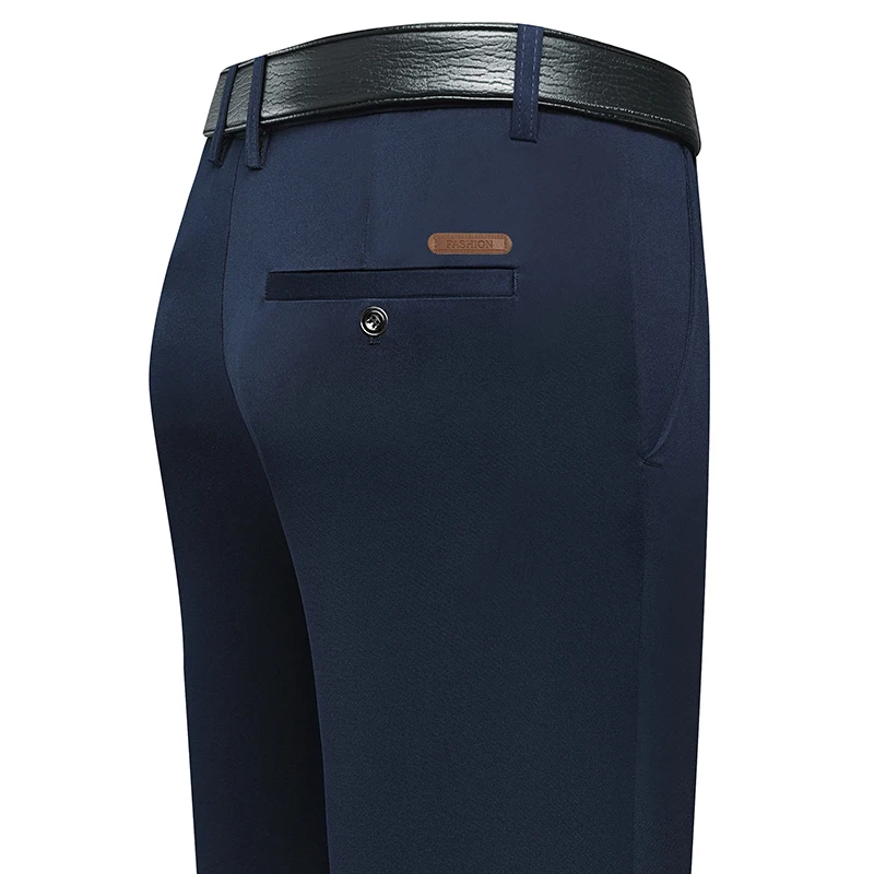 Calças de Vestir Masculinas de - Men Formal Wear Summer avaliação e preço