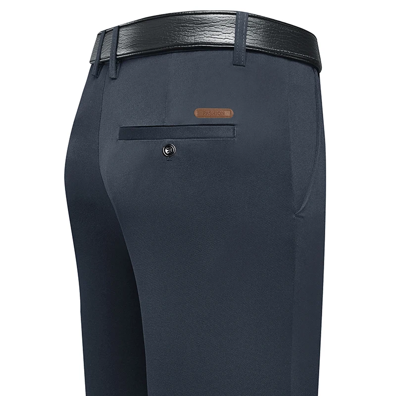 Calças de Vestir Masculinas de - Men Formal Wear Summer avaliação e preço