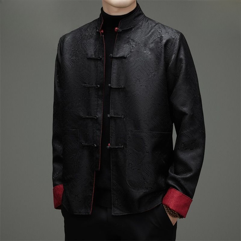 Tang-estilo masculino de manga - Men'S Style Formal Wear avaliação e preço