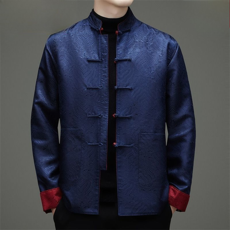 Tang-estilo masculino de manga - Men'S Style Formal Wear avaliação e preço