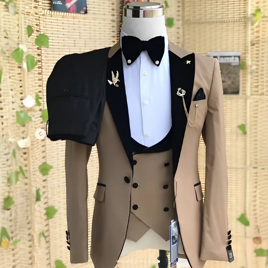 Elegante Conjunto de Terno Sli - Men'S Formal Wear Not Suit avaliação e preço