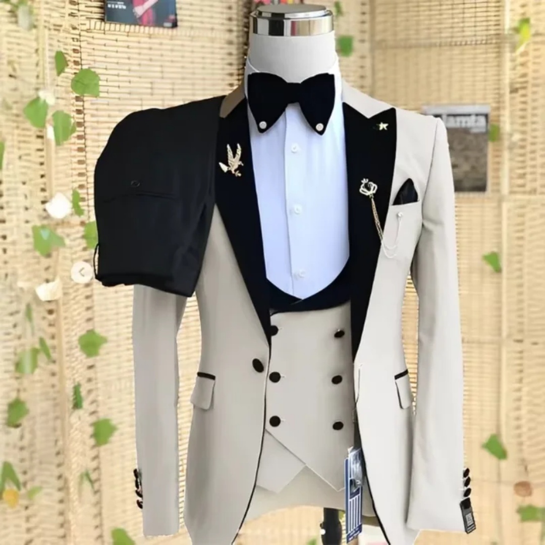 Elegante Conjunto de Terno Sli - Men'S Formal Wear Not Suit avaliação e preço
