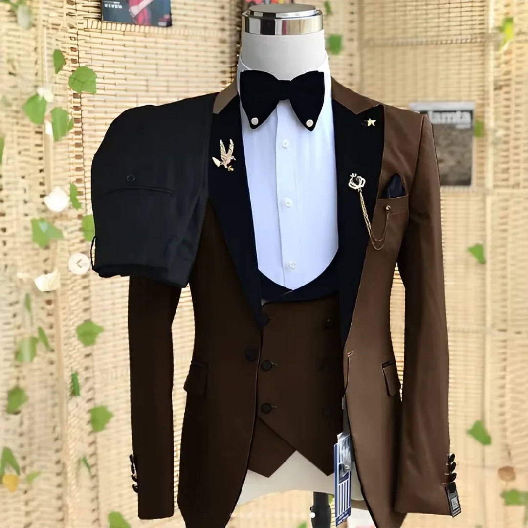 Elegante Conjunto de Terno Sli - Men'S Formal Wear Not Suit avaliação e preço