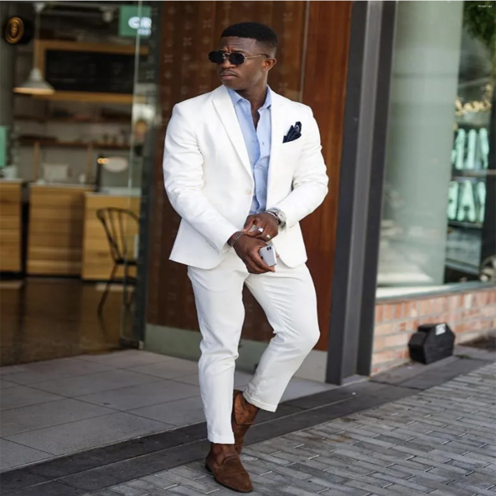Ternos Formais Brancos Masculi - Men'S Formal Wear Not Suit avaliação e preço