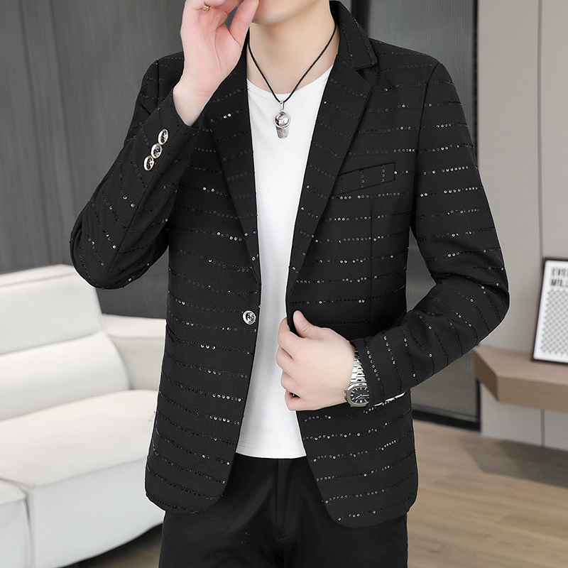 Blazer Masculino com Lantejoul - Men'S Style Formal Wear avaliação e preço