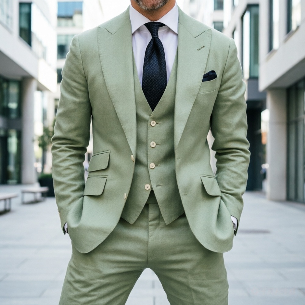 Terno de Casamento Masculino A - Men Formal Wear Summer avaliação e preço