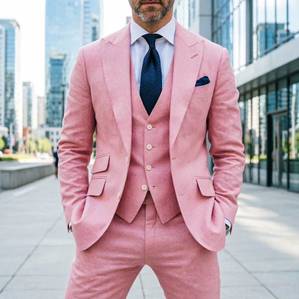 Terno de Casamento Masculino A - Men Formal Wear Summer avaliação e preço