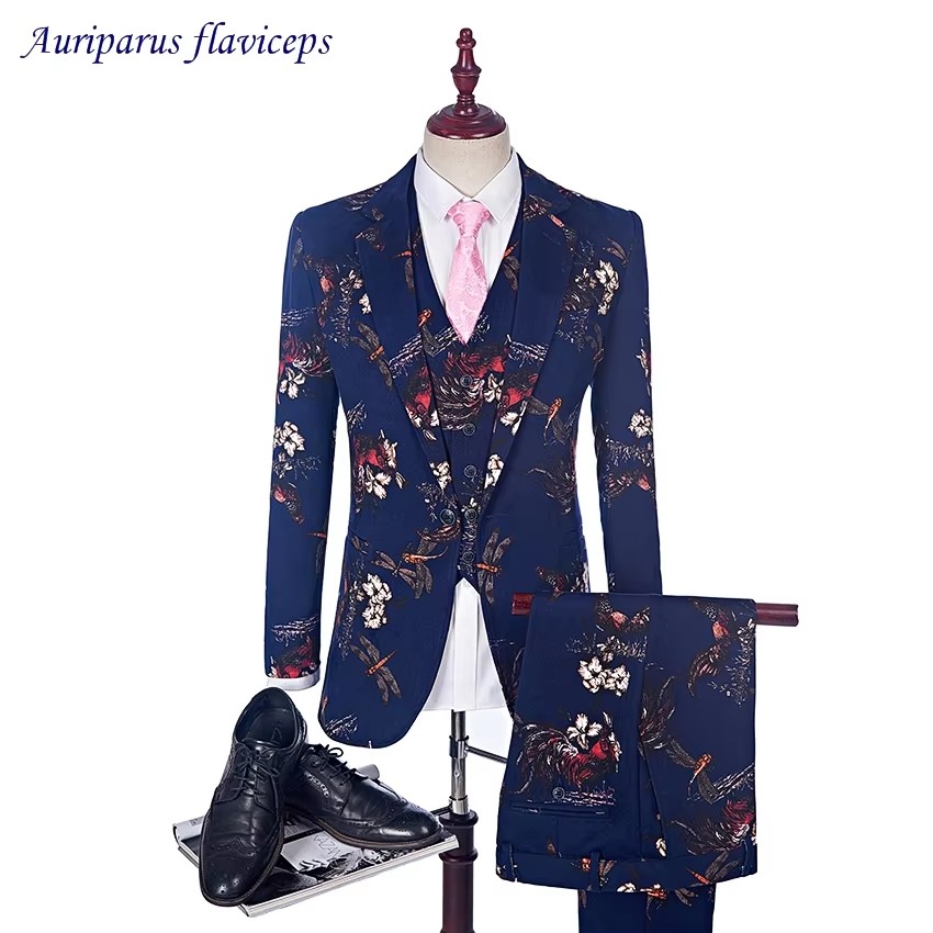 Novo Terno Masculino de Veludo - Wool Suit Jacket avaliação e preço