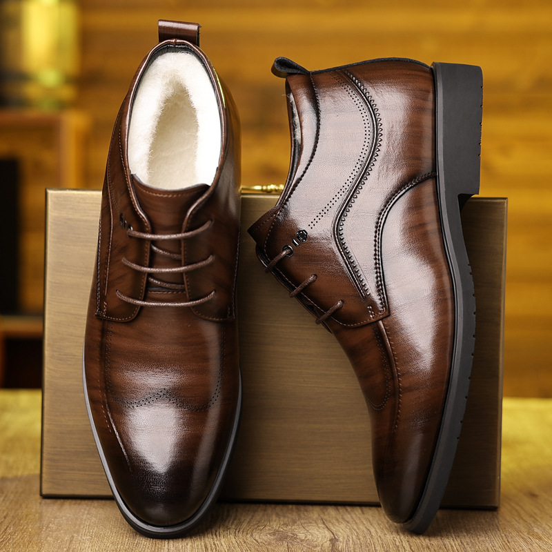 Sapatos de couro de inverno ma - Men'S Style Formal Wear avaliação e preço