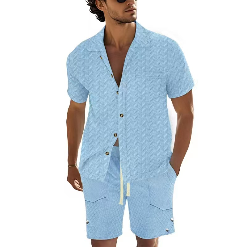 Conjunto Masculino de Verão em - Men'S Formal Beach Wear avaliação e preço