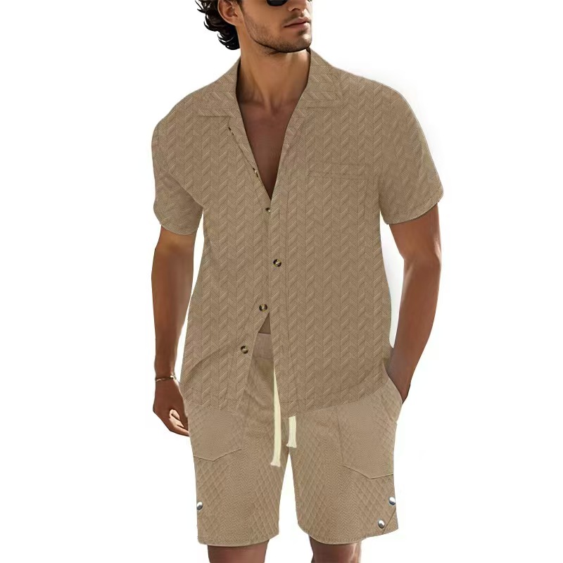 Conjunto Masculino de Verão em - Men'S Formal Beach Wear avaliação e preço
